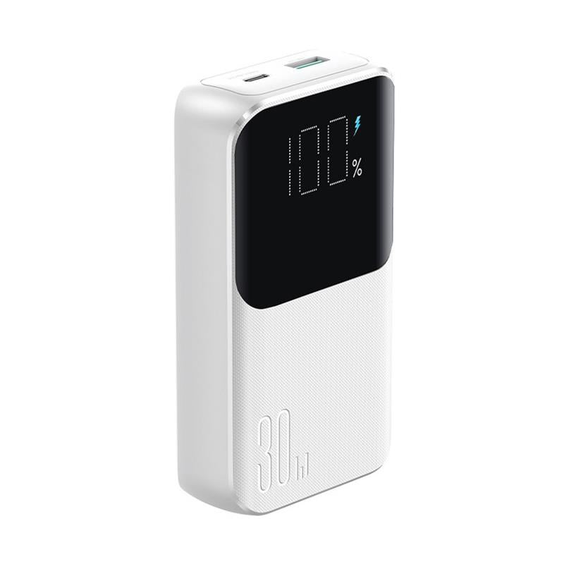 Φορτιστής Ανάγκης Joyroom JR-PBC06 30W 10000mAh PD με 2 Ενσωματωμένα Καλώδια Λευκό