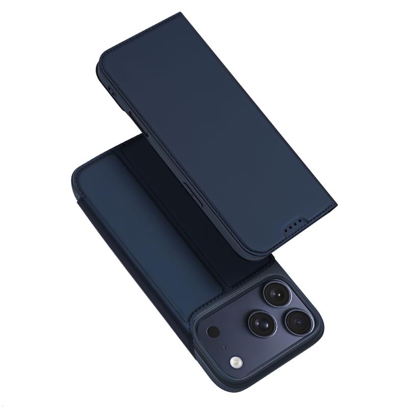 Θήκη Flip Dux Ducis Apple iPhone 17 Pro Skin Pro Μπλε