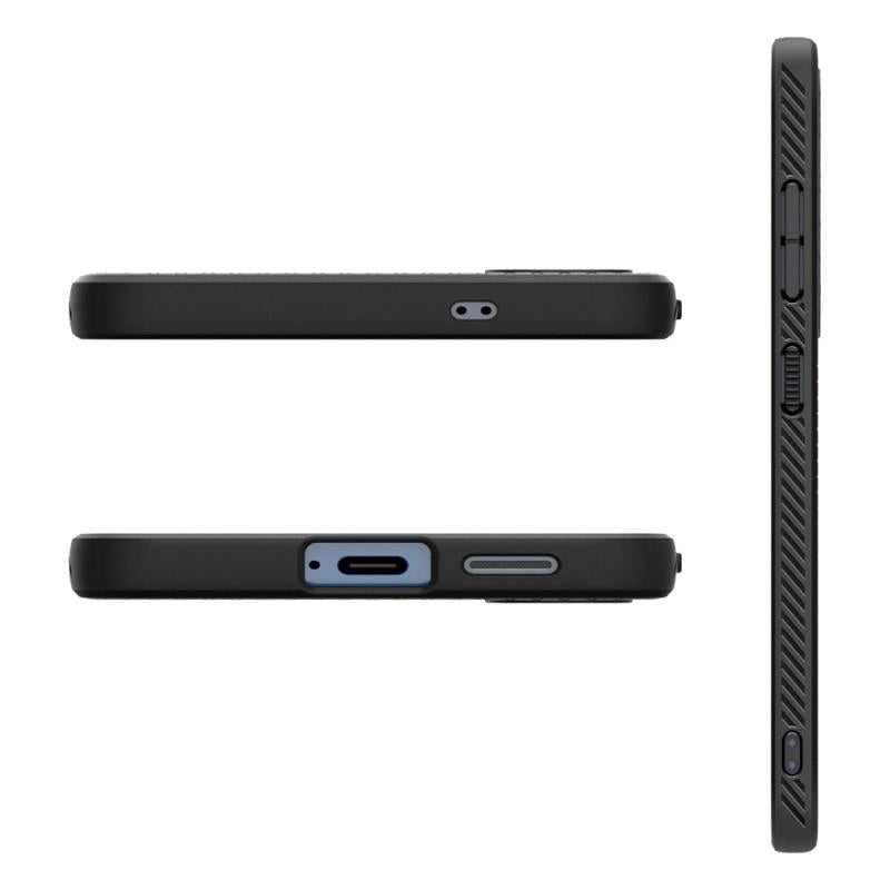 Θήκη Soft TPU Spigen Samsung Galaxy S25 5G Liquid Air Μαύρο