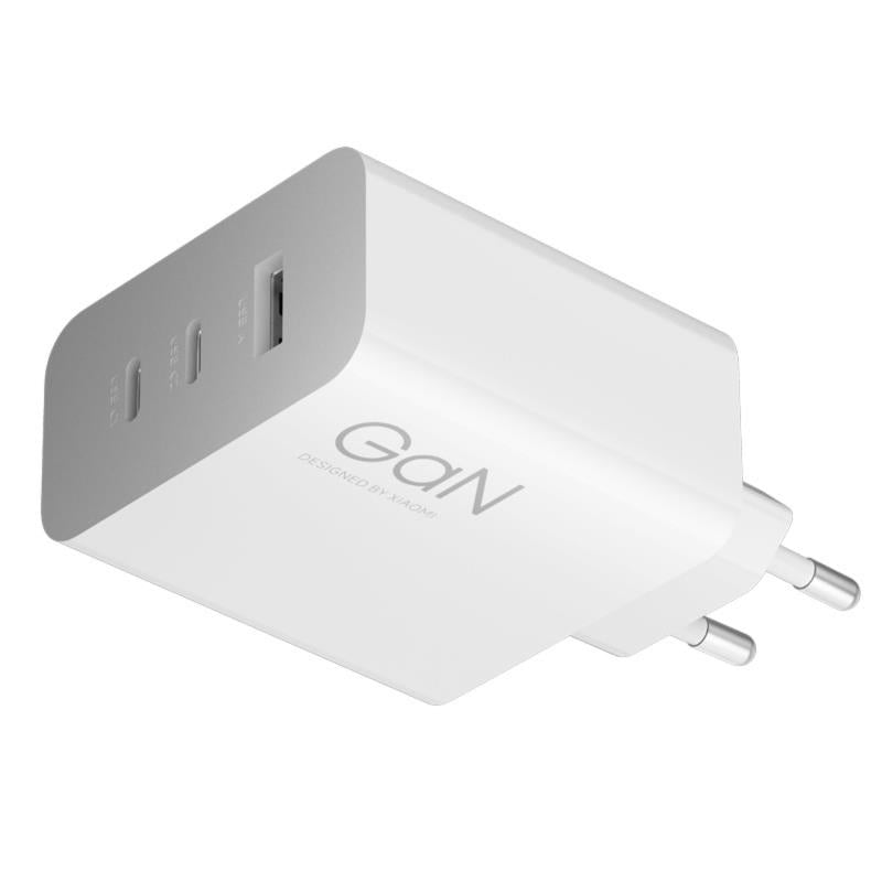 Φορτιστής Ταξιδίου Ταχείας Φόρτισης Xiaomi Combo με Τριπλή Έξοδο USB A & 2xUSB C 90W Λευκό