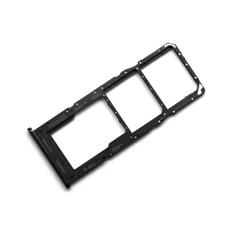 Βάση Κάρτας Sim Samsung A047F Galaxy A04s Μαύρο (Original)