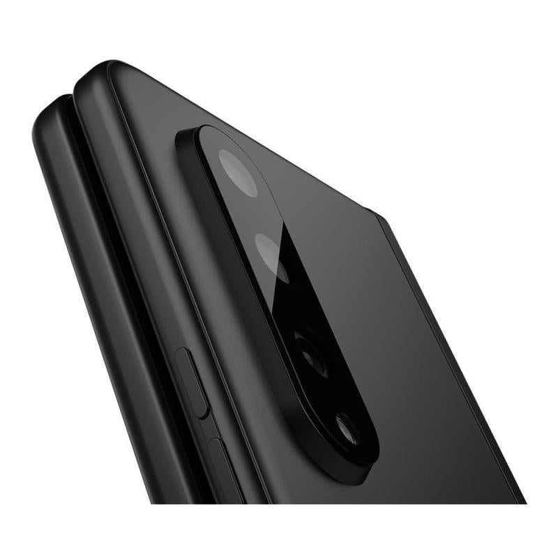 Tempered Glass Full Face Spigen Glas.tR Optik για Τζαμάκι Κάμερας Samsung F926 Galaxy Z Fold 3 5G Μαύρο (2 τεμ.)