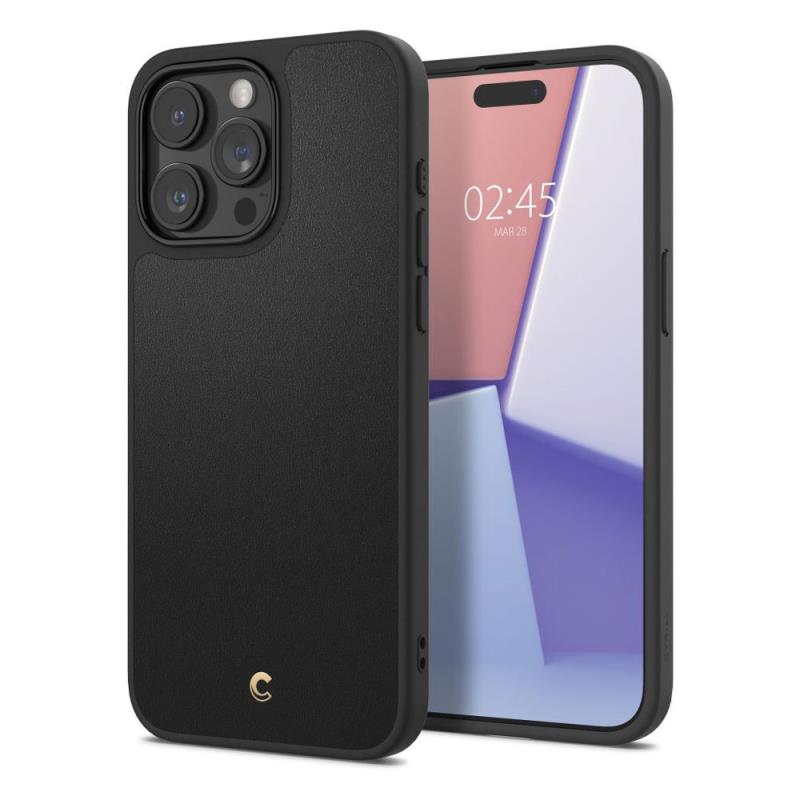 Θήκη Soft TPU & PC Spigen Cyrill Kajuk Mag Magsafe Apple iPhone 15 Pro Μαύρο