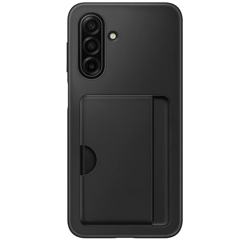 Θήκη Σιλικόνης Samsung EF-OA176TBE A176 Galaxy A17 5G με Card Slot Μαύρο