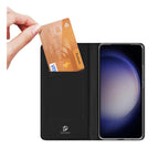 Θήκη Flip Dux Ducis Samsung Galaxy S24 Plus 5G Skin Pro Μαύρο