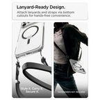 Θήκη TPU & PC Spigen Apple iPhone 18 Pro Max/ 17 Pro Max MagSafe Ultra Hybrid Διάφανο-Γκρι