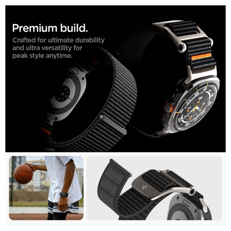 Λουράκι Spigen Samsung Galaxy Watch Ultra (47mm) Durapro Flex Μαύρο