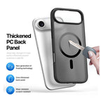Θήκη TPU & PC Dux Ducis Apple iPhone Air Magnetic MagSafe Yind Μαύρο