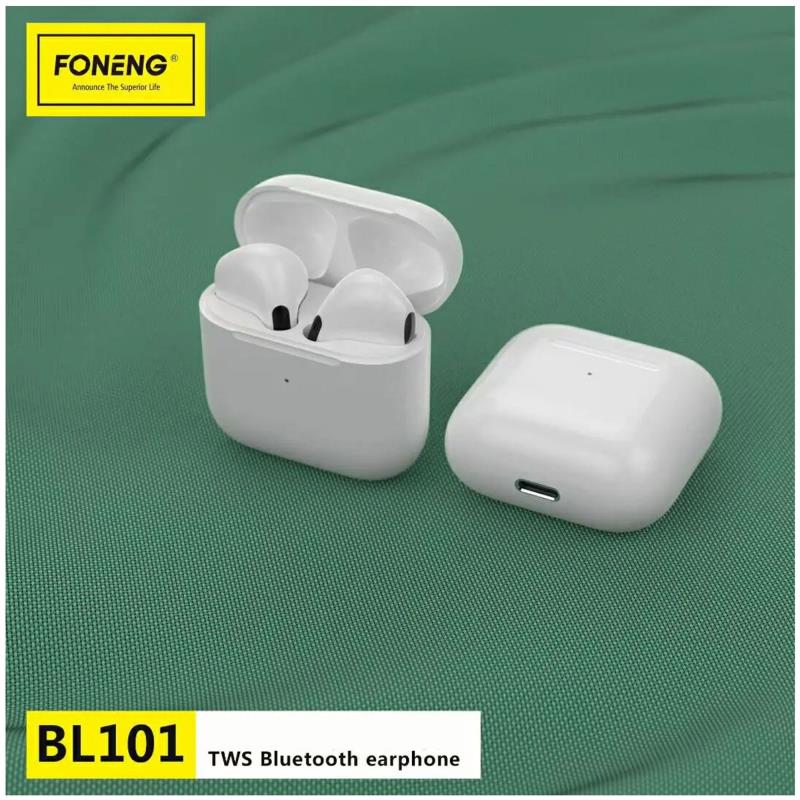 True Wireless Ακουστικά Bluetooth Foneng BL101 Mini Λευκό