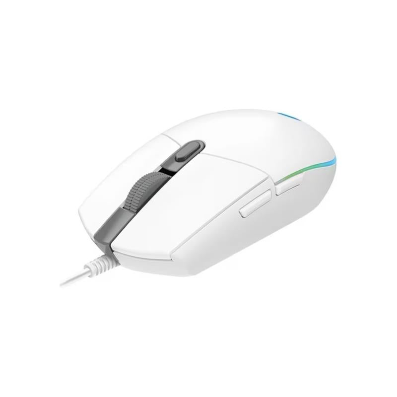 Ενσύρματο Ποντίκι Gaming Logitech G102 Lightsync Λευκό