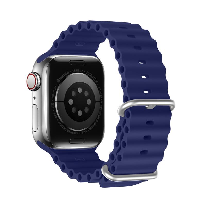 Λουράκι Σιλικόνης Dux Ducis OceanWave Bracelet Apple Watch (38/ 40/ 41/ 42mm) Σκούρο Μπλε