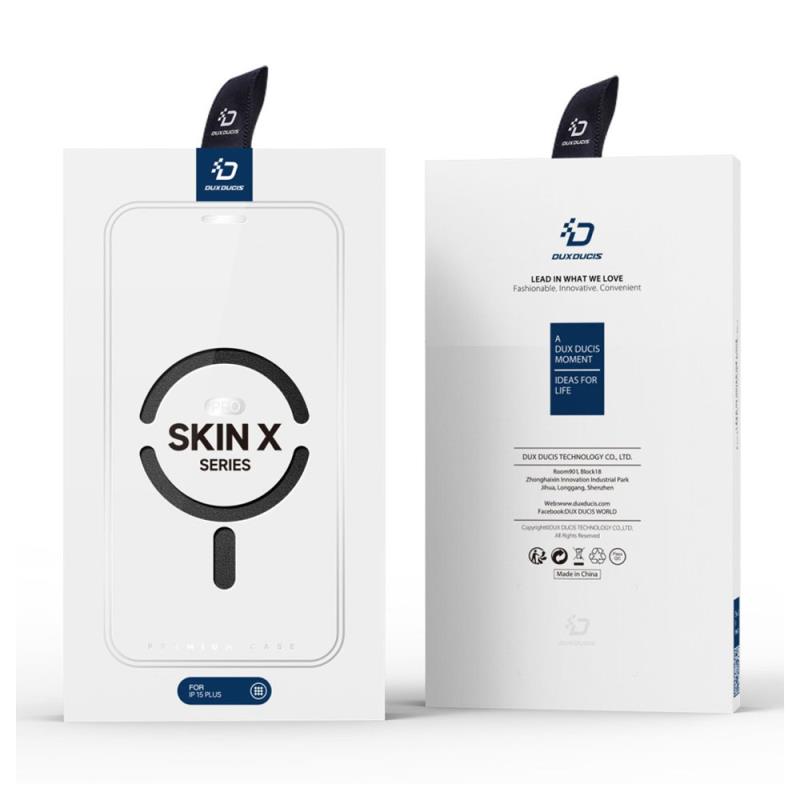 Θήκη Flip Dux Ducis Apple iPhone 15 Wallet Skin X Pro Μαύρο