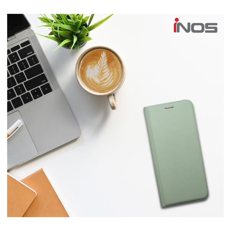 Θήκη Flip Book inos Xiaomi Redmi A5 Foldio Φυστικί