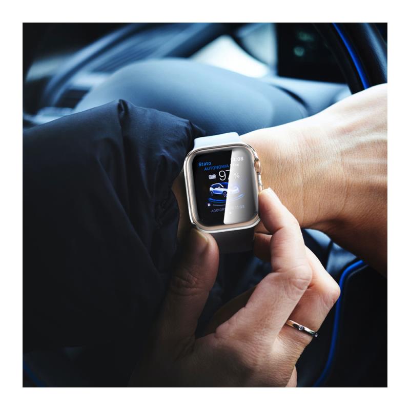 Θήκη TPU Ahastyle WA05 Premium Apple Watch 1/ 2/ 3 38mm Διάφανο (2 τεμ.)
