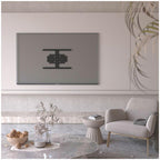 Επιτοίχια Βάση TV Holmios Slim Full με Κίνηση (37" έως 90") Μαύρο