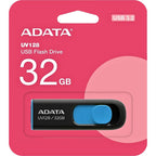 USB 3.2 Flash Disk Adata UV128 USB A 32GB Μαύρο