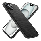 Θήκη Soft TPU Spigen Liquid Air Apple iPhone 15 Μαύρο