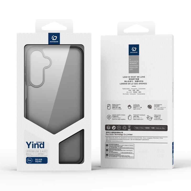 Θήκη TPU & PC Dux Ducis Samsung Galaxy A16 4G/ 5G/ A17 5G Yind Μαύρο