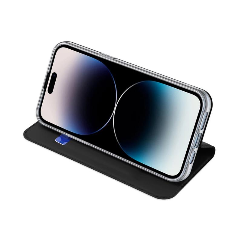 Θήκη Flip Dux Ducis Apple iPhone 15 Pro Skin Pro Μαύρο