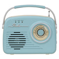 Φορητό Ηχείο Bluetooth Setty P350 με Ραδιόφωνο FM Retro Μπλε