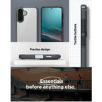 Θήκη TPU & PC Spigen Samsung Galaxy A57 5G Ultra Hybrid Διάφανο Γκρι