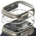 Θήκη PC Ringke Slim Apple Watch Ultra 1/ 2/ 3 49mm Διάφανο & Γκρι (2 τεμ.)