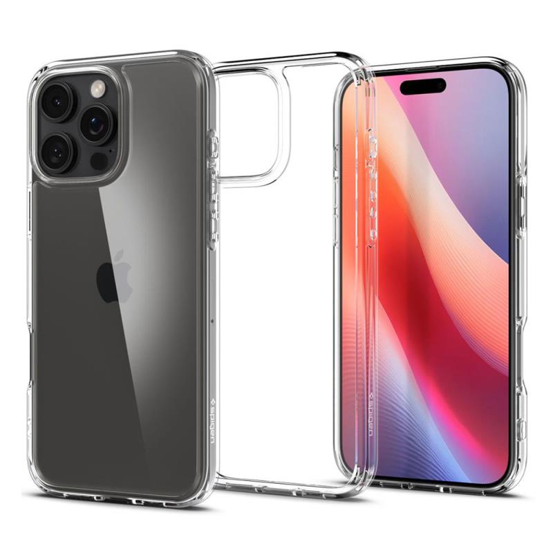 Θήκη TPU & PC Spigen Apple iPhone 16 Pro Ultra Hybrid Διάφανο