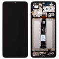 Οθόνη με Touch Screen & Μεσαίο Πλαίσιο Xiaomi Redmi 12C Μαύρο (Original)
