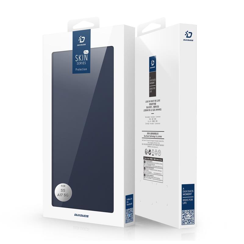 Θήκη Flip Dux Ducis Samsung Galaxy A17 4G/ 5G Skin Pro Μπλε