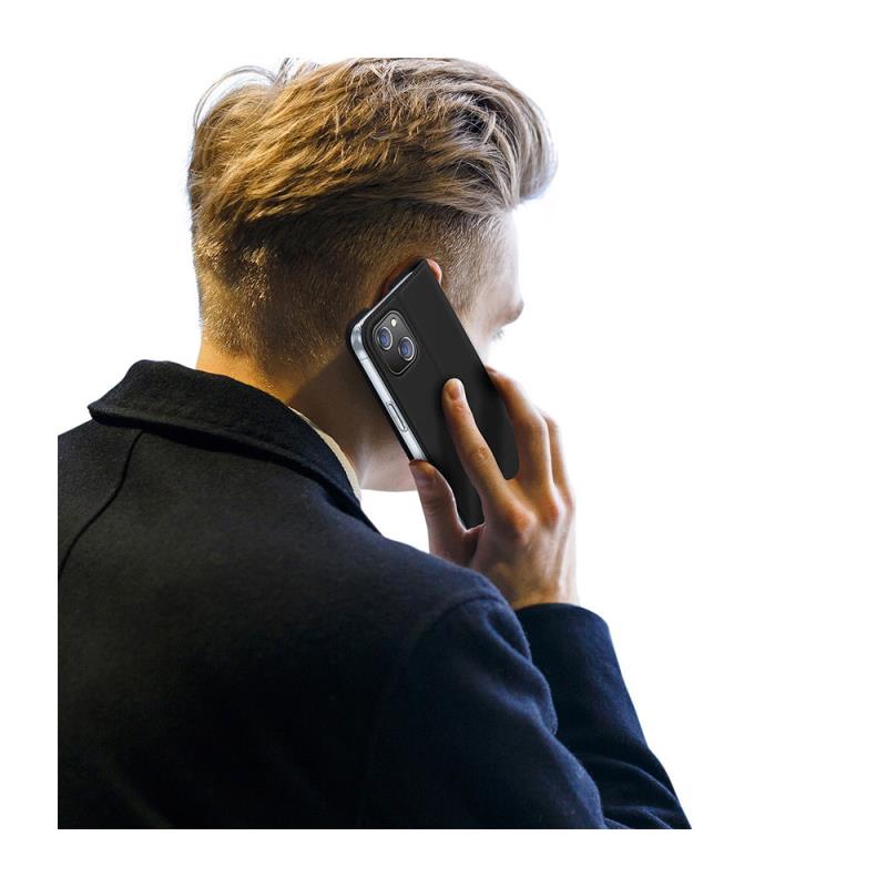Θήκη Flip Dux Ducis Apple iPhone 15 Plus Skin Pro Μαύρο