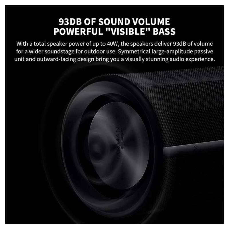 Φορητό Ηχείο Bluetooth Αδιάβροχο Xiaomi 40W Μαύρο