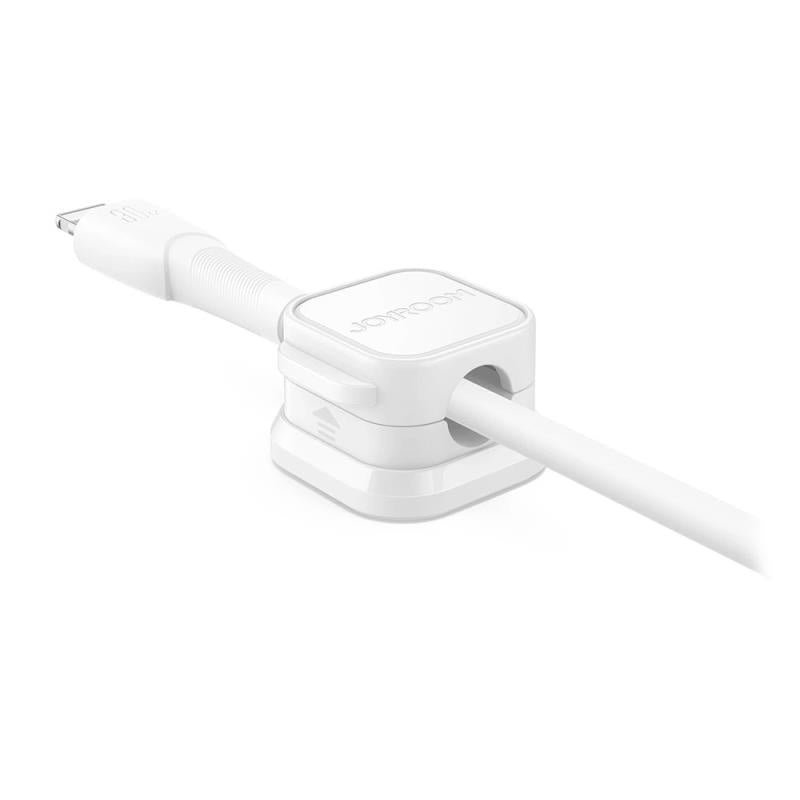 Μαγνητική Βάση Οργάνωσης Καλωδίων Joyroom JR-ZS368 Λευκό (3 τεμ.)