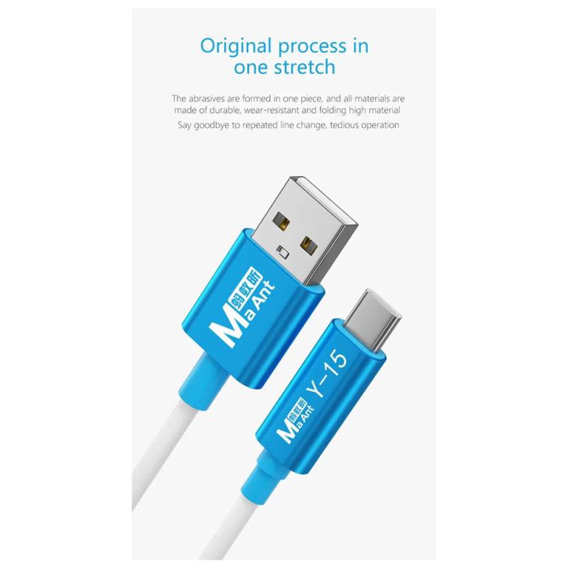 Καλώδιο Recovery για iPhone 15 Series 3 σε 1 USB C MaAnt Y-15