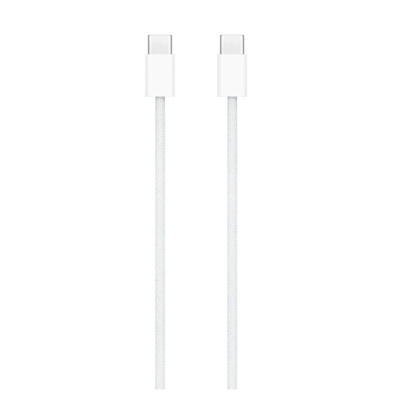 Καλώδιο Apple Braided MQKJ3 USB C σε USB C 1m Λευκό