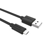 Καλώδιο Σύνδεσης USB 2.0 Duracell USB A σε Micro USB 10W 1m Μαύρο