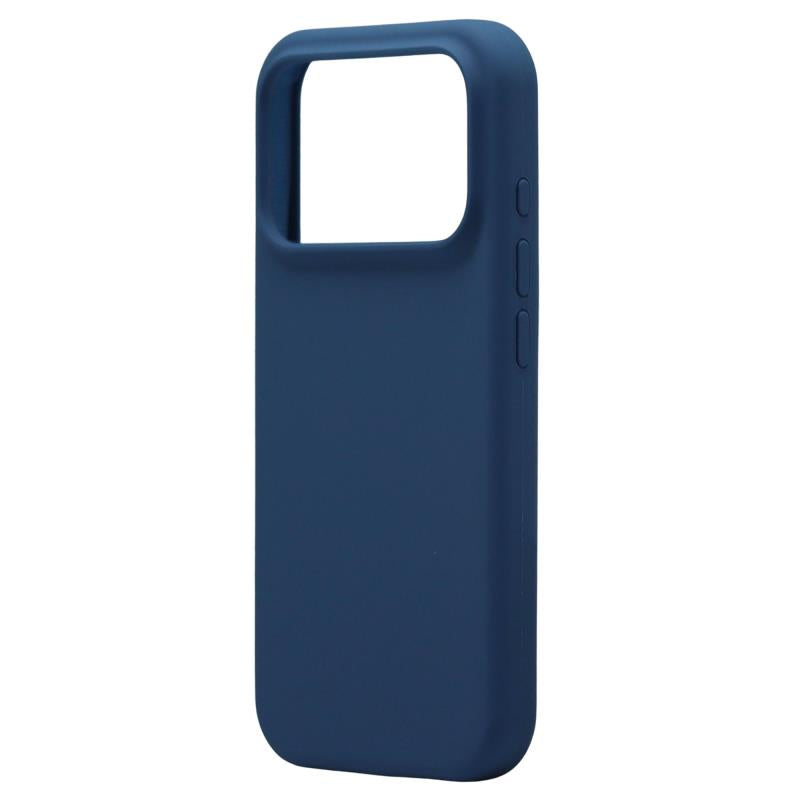 Θήκη Liquid Silicon inos Apple iPhone 18 Pro/ 17 Pro Velvet Σκούρο Μπλε