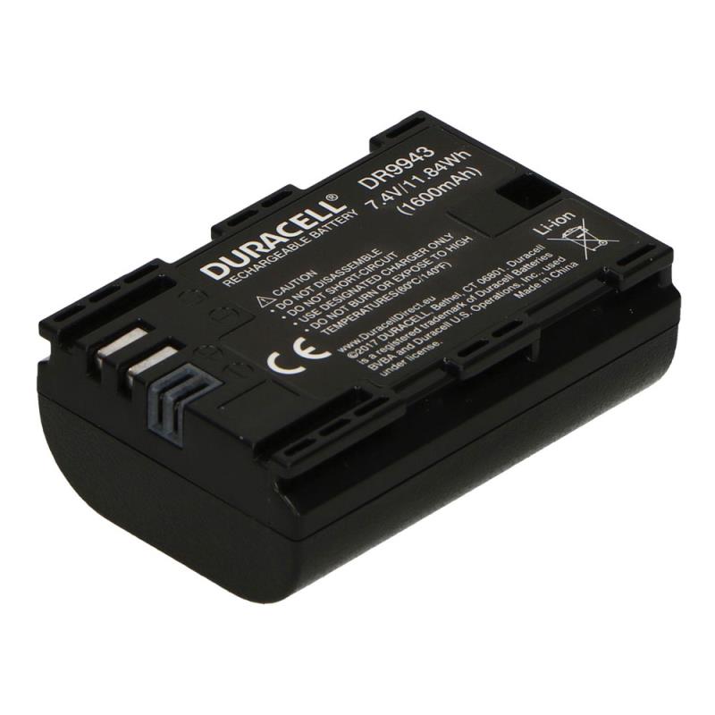 Μπαταρία Κάμερας Duracell DR9943 για Canon LP-E6 7.4V 1600mAh (1 τεμ)