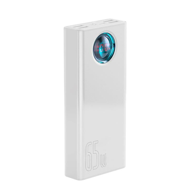 Φορτιστής Ανάγκης Baseus Amblight 65W 30000mAh Λευκό