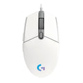 Ενσύρματο Ποντίκι Gaming Logitech G102 Lightsync Λευκό