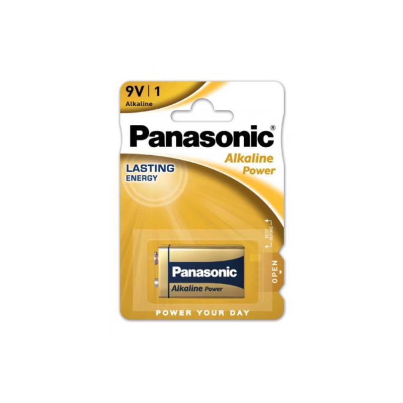 Μπαταρία Alkaline Power Panasonic 9V 6LR61APB (1 τεμ.)