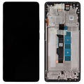 Οθόνη με Touch Screen & Μεσαίο Πλαίσιο Xiaomi Redmi Note 13 Pro 4G Μαύρο (Original)