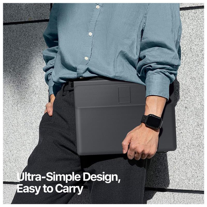Θήκη Ασύρματης Φόρτισης Dux Ducis AirQ 3 σε 1 για Laptop/ Macbook/ Notebook/ Tablet 15.0"-16.0" Μαύρο