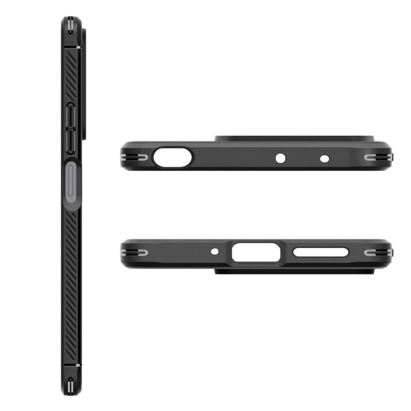 Θήκη Soft TPU Spigen Rugged Armor Xiaomi Redmi Note 13 5G  Μαύρο