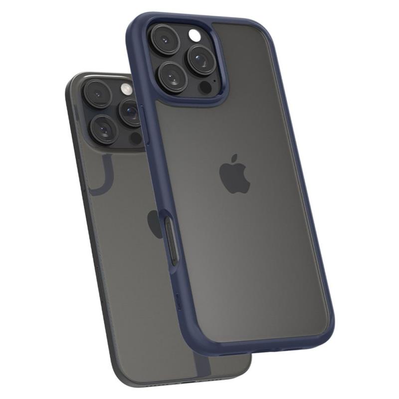 Θήκη TPU & PC Spigen Ultra Hybrid Apple iPhone 16 Pro Σκούρο Μπλε