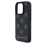Θήκη PU Karl Lagerfeld Magsafe Apple iPhone 15 Pro Leather Karl Head Μαύρο