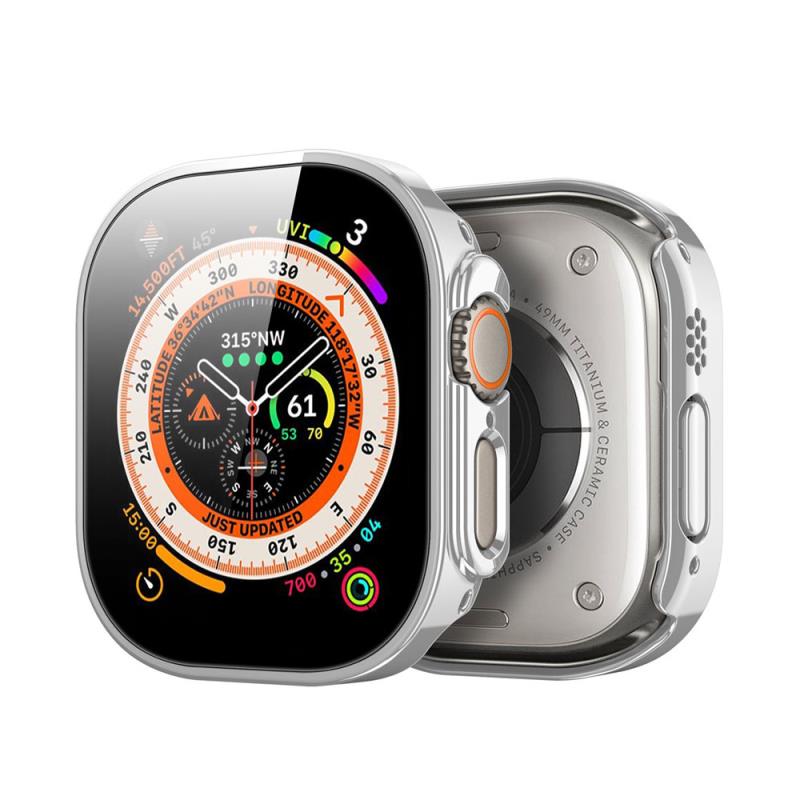 Θήκη PC Dux Ducis Hamo Metallic Apple Watch Ultra 1/ 2/ 3 49mm Ασημί