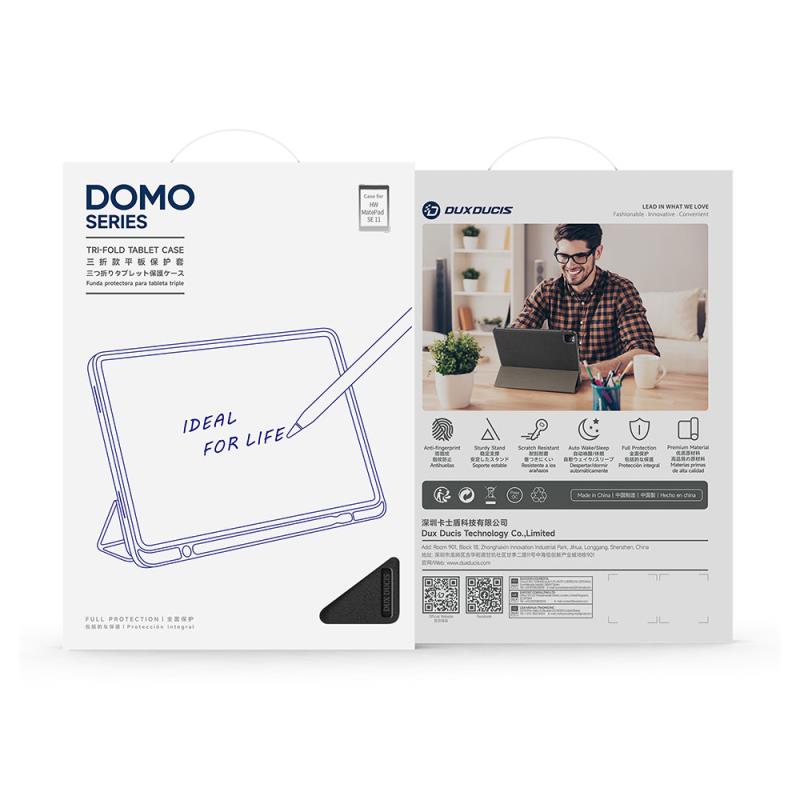 Θήκη TPU Flip Shock Proof Dux Ducis Domo Huawei Tab Matepad SE 11.0" (2024) Μαύρο