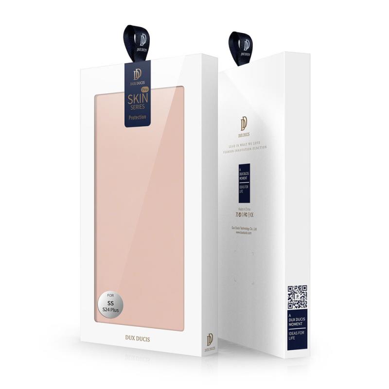 Θήκη Flip Dux Ducis Samsung Galaxy S24 Plus 5G Skin Pro Ροζ