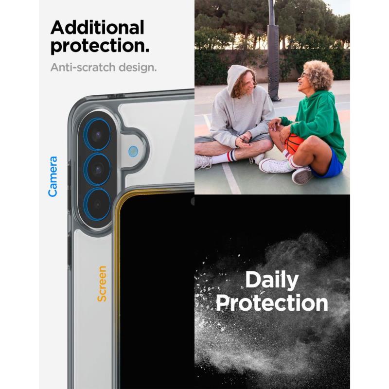 Θήκη TPU & PC Spigen Samsung Galaxy A57 5G Ultra Hybrid Διάφανο Γκρι