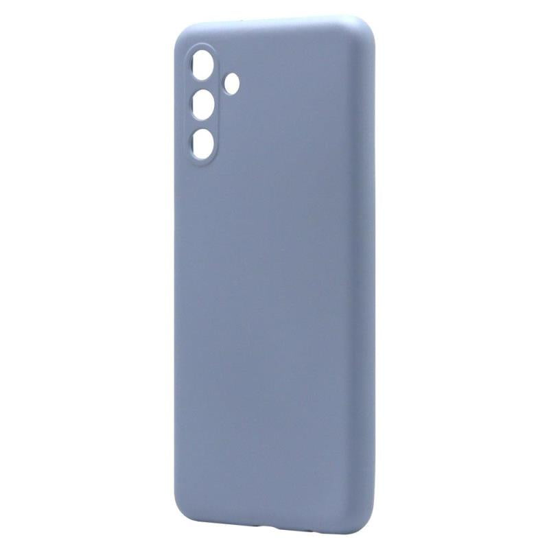 Θήκη Liquid Silicon inos Samsung A047 Galaxy A04s/ A136 Galaxy A13 5G L-Cover Γκρι-Μπλε